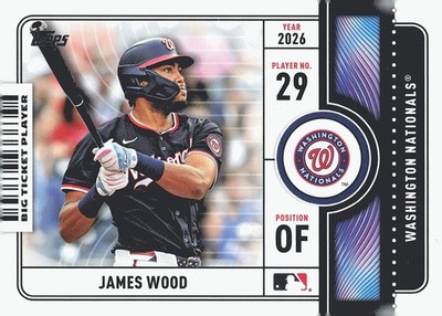 2026 Topps #BTP-15 James Wood Big Ticket Players