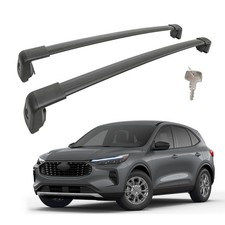 Dachträger Querstangen für Ford Kuga ab 2020, OEM Stil Schwarz 2Tlg