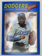2026 Topps Teoscar Hernandez 93 Blue Chrome /150