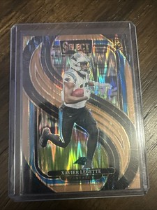 2024 Panini Select - Premier Level Xavier Legette #101 Copper Prizm Shock /299