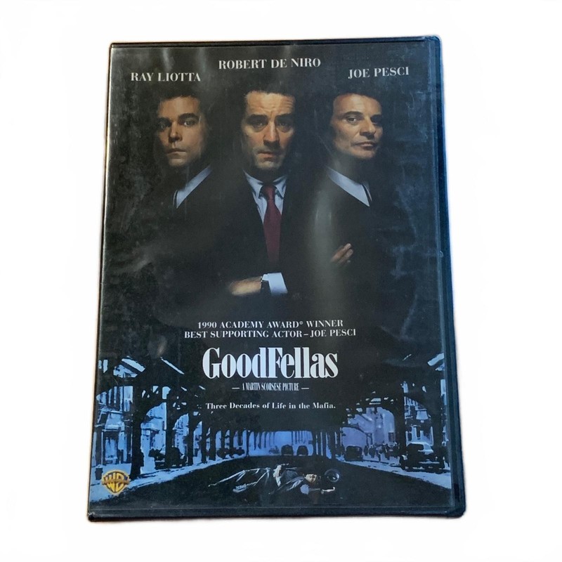 GoodFellas DVD Widescreen Crime Drama Martin Scorsese De Niro Pesci R NEW