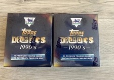 2x 2025 Topps Decades Premier League - 90’s Edition Sealed Box 