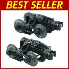 O Gauge Diecast Metal Sprung Trucks - Upgrade Rolling Stock