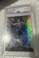 2018-19 Panini Select - Concourse Trae Young #45 Scope Prizm (RC) Psa 10