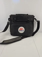 Vintage EA Sports Video Game Carrying Travel Case w/ Shoulder Strap - Black