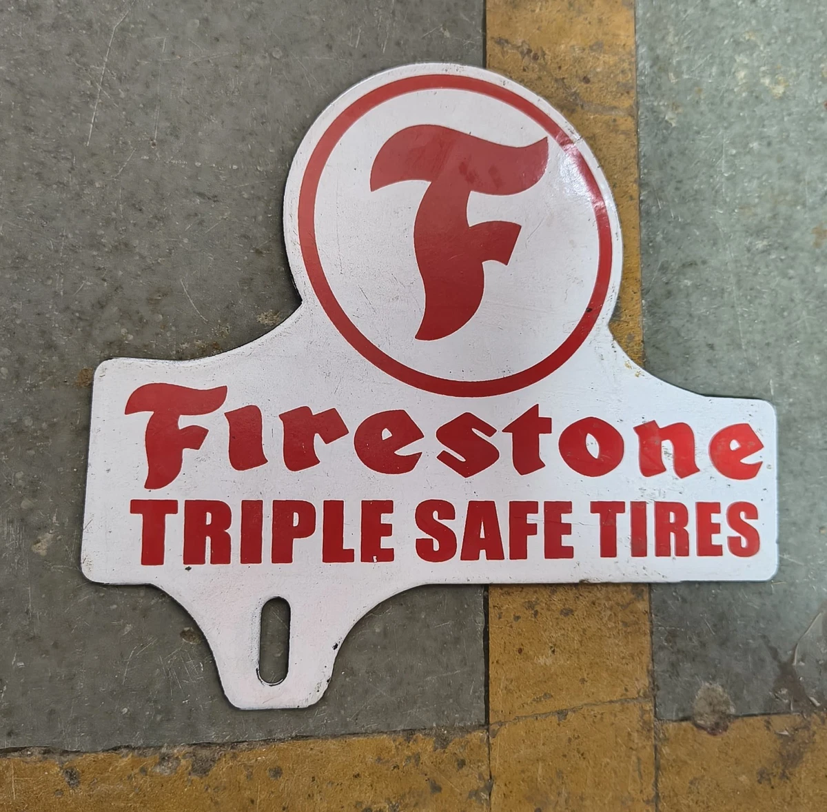 Firestone Tire Sign Indiana Original Advertising Signs (1930-1969