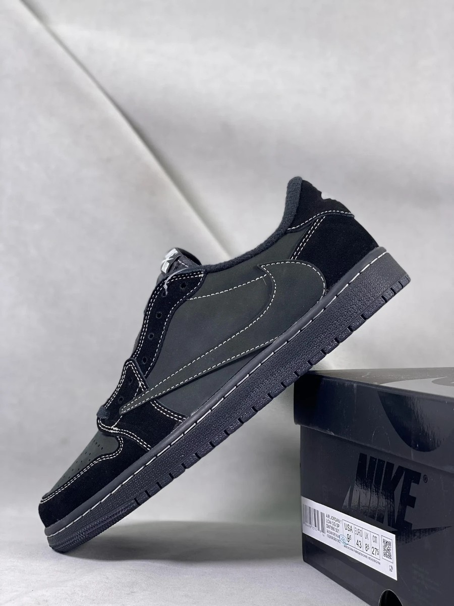 Travis Scott × Nike Black Phantom Jordan 1 Retro Low OG SP Travis Scott Black Phantom – shoegamemanila