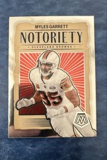 2024 Panini Mosaic - Notoriety Myles Garrett #16