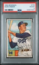 1952 Bowman Baseball Cards 30
