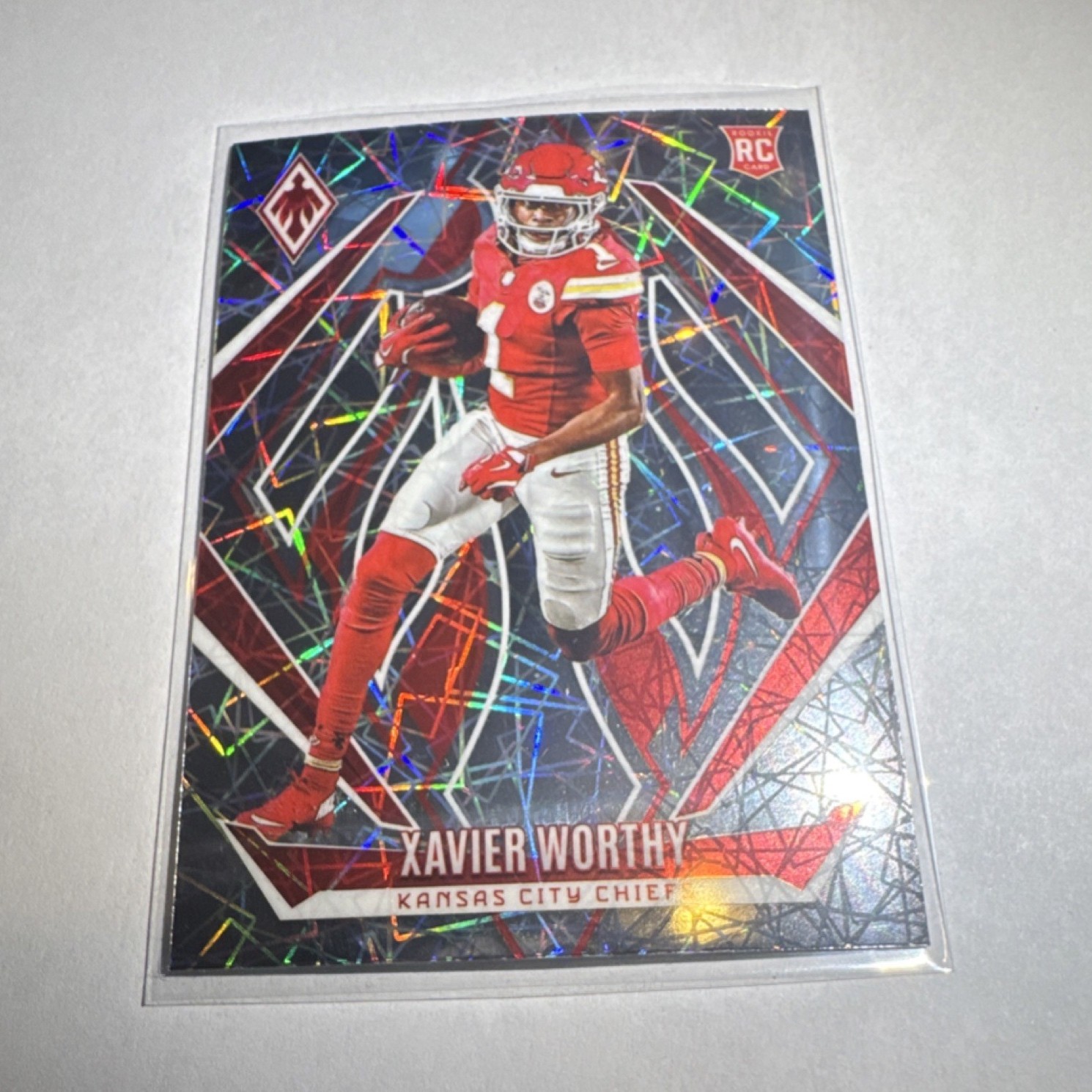 2024 Panini Phoenix Xavier Worthy #250 Rookie NFL Chiefs Football Card