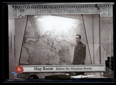 2025 POTUS The White House Map Room Before The Situation Room