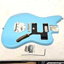 2024 Fender Player II Jaguar Electric Guitar BODY + HARDWARE - Aquatone Blue
