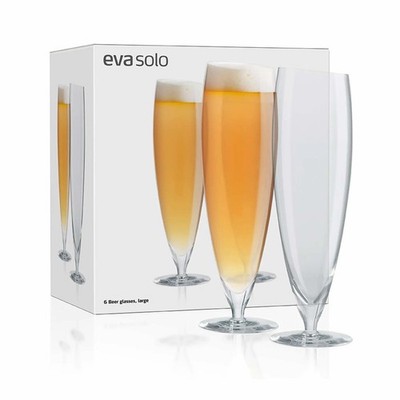 Eva Solo Bierglass - 6 Stück - 0,5 l
