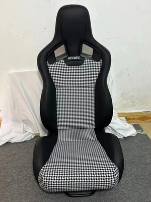Pair (2) Houndstooth EDITION Carbon Fiber Recaro CS Style Racing Seats 