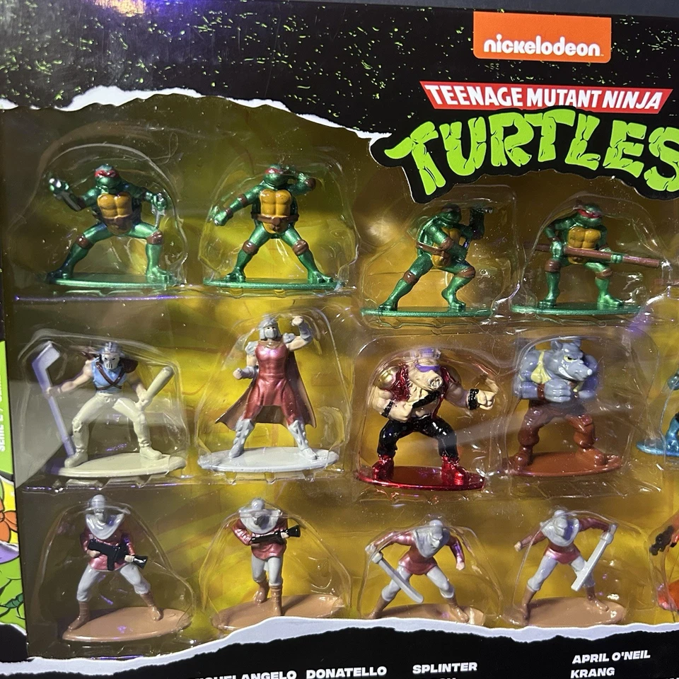 NUEVO EN CAJA JADA Nano Metalfigs Teenage Mutant Ninja Turtles Diecast MiniFigura Serie 2 Foto 3 de 4