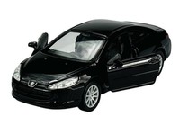 Welly Peugeot 407 Coupe Schwarz 1:34 Die Cast Metal Model Neu Im Kasten 42368