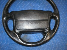1990 1991 1992 Camaro Z28 Iroc Gm Leather Wrapped Steering With Wheel Horn Pad