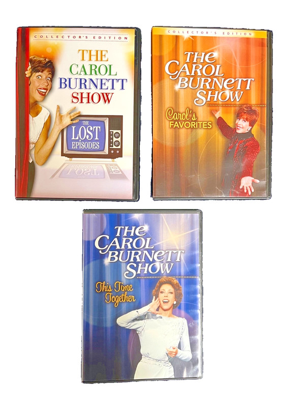 Lot of 3 Sets -The Carol Burnett Show 17 DVDs! 39 episodes& lots bonus features