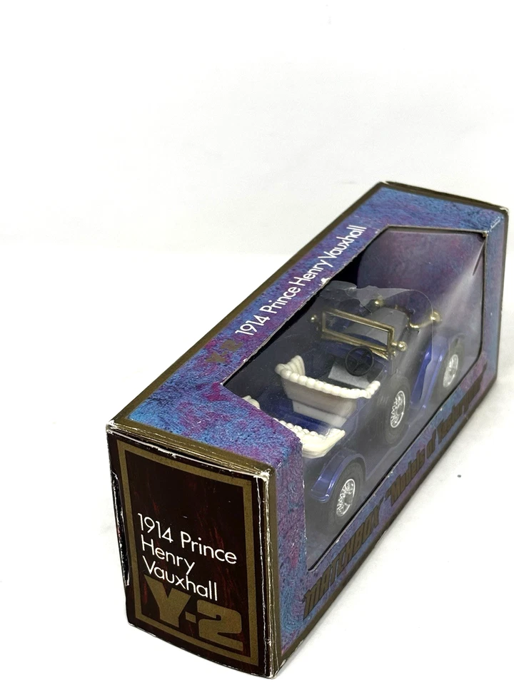 Matchbox Lesney Y-2 1914 Prince Henry Vauxhall Models of Yesteryear 1973 VTG - Image 2 of 3