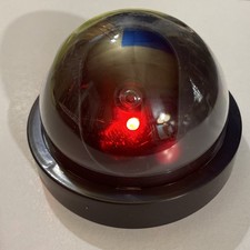New Fake Dummy Security Camera Great Deterrent Constantly Blinking 2AA Batteries