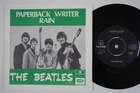 BEATLES Paperback Writer ARCHIVE M- SLEEVE & Sweden 45 BLUE BACK variant swedish
