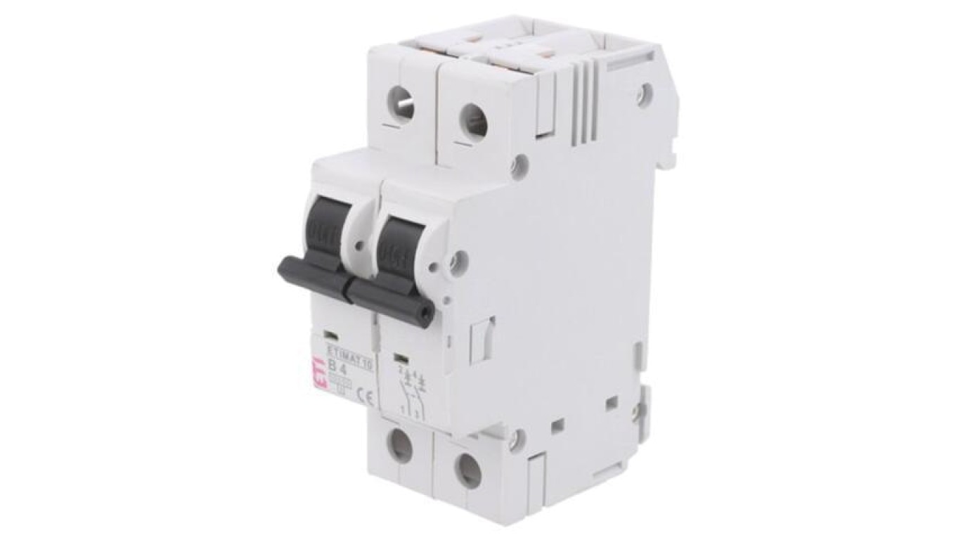 Overcurrent Switch, 230/400VAC, ETIMAT 10 2P B4 Power