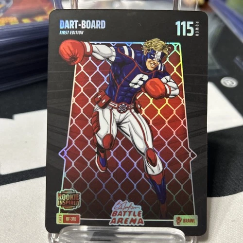 Jaxson Dart 2026 Bo Jackson Battle Arena Brawl Battlefoil Rookie Dart-Board