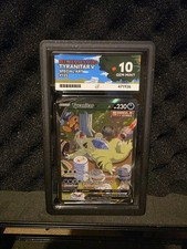 Pokémon TCG Tyranitar v Alt Art 155/163 Ace PERFECT 10 Gem Mint Battle Styles