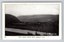 Postal de colección Salisbury CT-Connecticut de Frink Hill Mountain Background