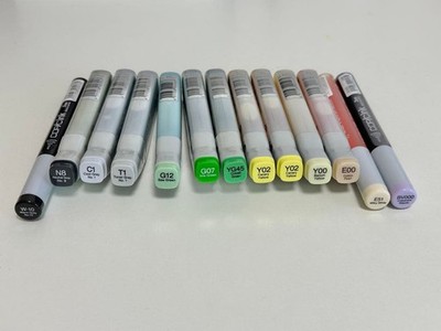 Copic Ciao Various Ink Markers 53 Color Set Anime Manga Art Marker Pen Used