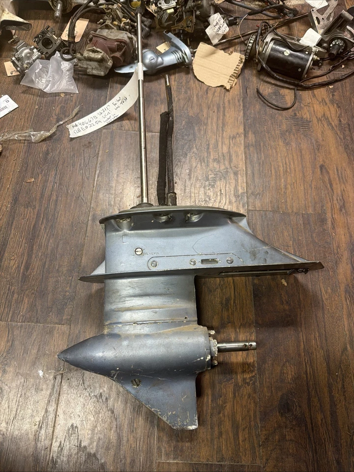 Johnson Evinrude 1960 1961- 1971 20" Electric Shift Lower Unit 35 40 HP Big Twin - Image 3 of 4