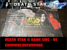 Death Star 2 II Dark Side DS Commons and Uncommons Star Wars CCG SWCCG