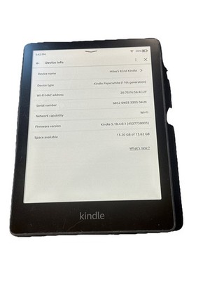 【16GB・11世代】Kindlepaperwhite Amazon.com: Amazon Kindle Paperwhite 16GB (newest model) – 20