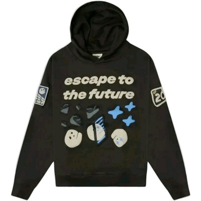 Broken Planet Flucht in die Zukunft Hoodie Medium KOSTENLOSER VERSAND 