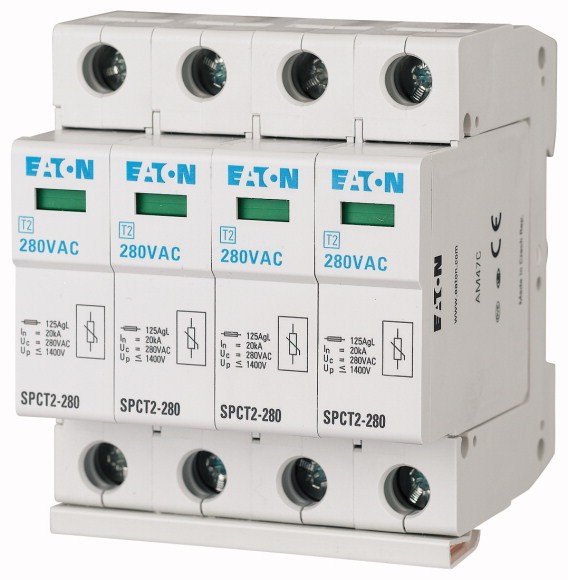 SPCT2-280/4 SURGE LIMITER T2 C 4P 4M 20/40KA 1.4KV 167596