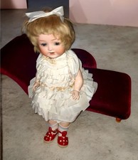 Antique German Heubach Koppelsdorf 342 Bisque Head Baby Doll  20"