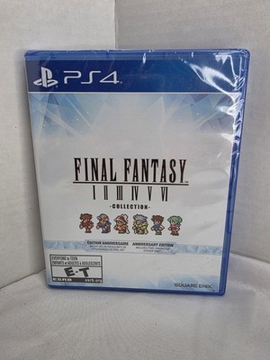 Final Fantasy I-VI Pixel Remaster Anniversary Edition (PS4) NEW (US Version)