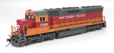 Broadway Limited HO 9820 EMD SD45, SP 7399, Daylight Paint Paragon4 Sound/DC/DCC