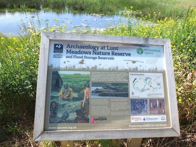 Photo 6x4 Archaeology at Lunt Meadows Maghull Evidence suggests that 8000 c2017
