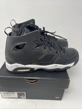 Nike Air Jordan Flight Club 91 GS Size 6Y Black White DM1685 001 Pre-owned Shoes