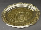 VTG Federal Yellow Glass Oval Platter 11.75” Mayfair Pattern READ