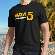 KTLA 5 1980s Active T-Shirt Funny Size S to 5XL