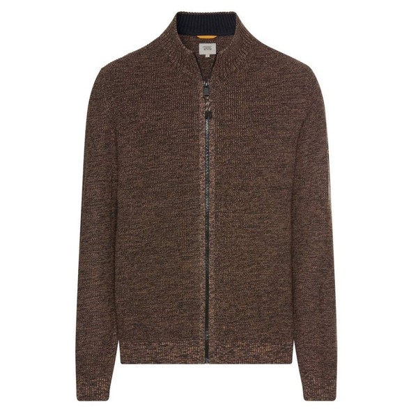 Camel active Herren Strickjacke Regular Fit Braun 6K08 409501 27 Dark Brown-image