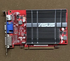 Asus Radeon HD 4350 silent PCI Express graphics card 512MB DVI HDMI VGA Tested