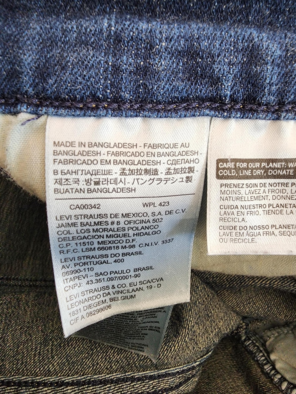 Levis 515 Bootcut Jeans Womens 6 Medium Blue Stretch Denim Classic Flare thumbnail 4