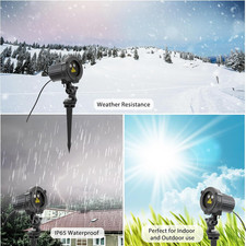 Laser Christmas Projector Lights Outdoor, Outdoor Garden Laser Light, Landsca...