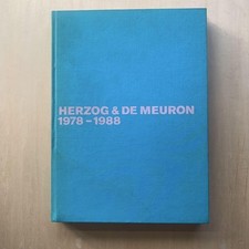 Herzog and de Meuron 1978&ndash;1988 Architecture Monograph Vol.1