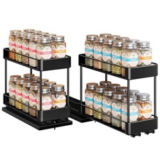 Spice Rack Organizer for Cabinet, Vertical Spice Rack Pull Out, Easy to Insta...