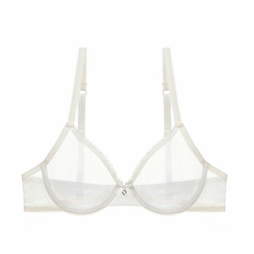 See Through Mesh Sheer Women Bras Underwire Feminine Lingerie Glamour Underwear - Picture 23 of 43