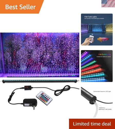 35 Inch Waterproof LED Aquarium Light with RGB Color Change and Remote Control